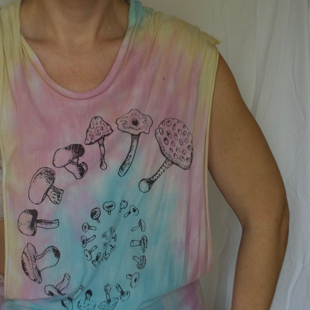 Vintage UNIF Clothing Mushroom Tank